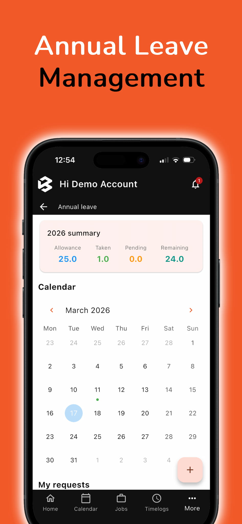 Annual Leave UI